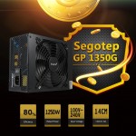 Sursa Gaming GP1350G , 1250W, Non-modulara, 80 Plus Gold GARANTIE