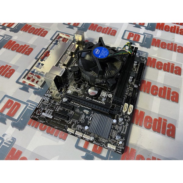 Kit Placa de Baza Gigabyte Socket 1150 cu Procesor i5 4590 3.7 GHz Plus Cooler