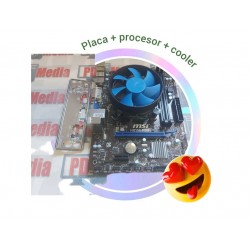 Kit Placa de Baza MSI Socket 1150 cu Procesor i5 4570 Cooler Garantie