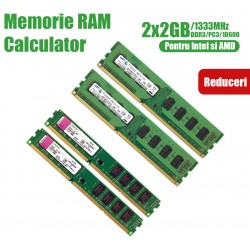 Kit Memorie RAM DDR3 Calculator 2x2GB (4GB) 1333MHz