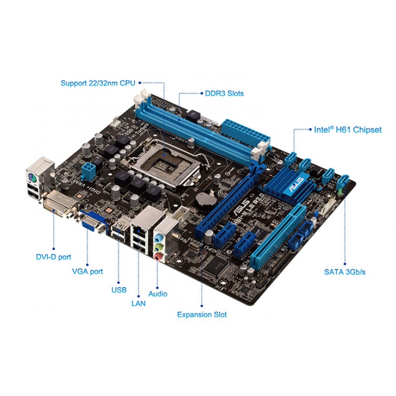 Incorporate Surprisingly flood Kit Placa de baza ASUS Socket 1155 DDR3 si Procesor I3 2120 3M 3.30 GHz