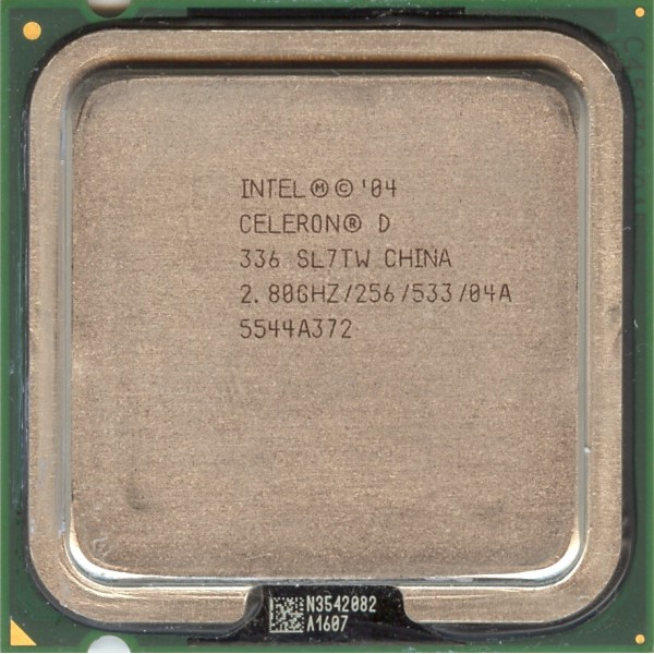 Procesor Intel Celeron D 336 2.8GHz 533MHz 256KB Socket 775